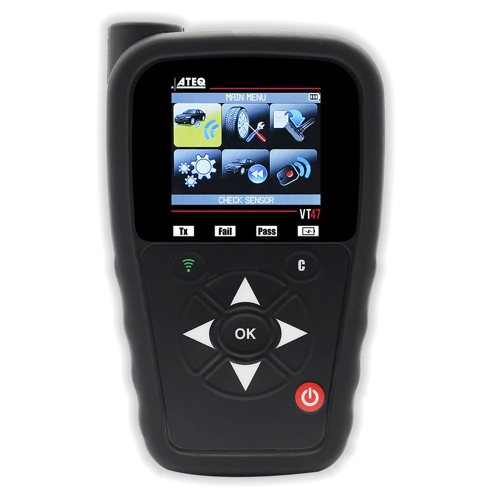 ATEQ WIFI enabled TPMS tool with charger, charging cable & 2 years software updates. (VT47s-0000)