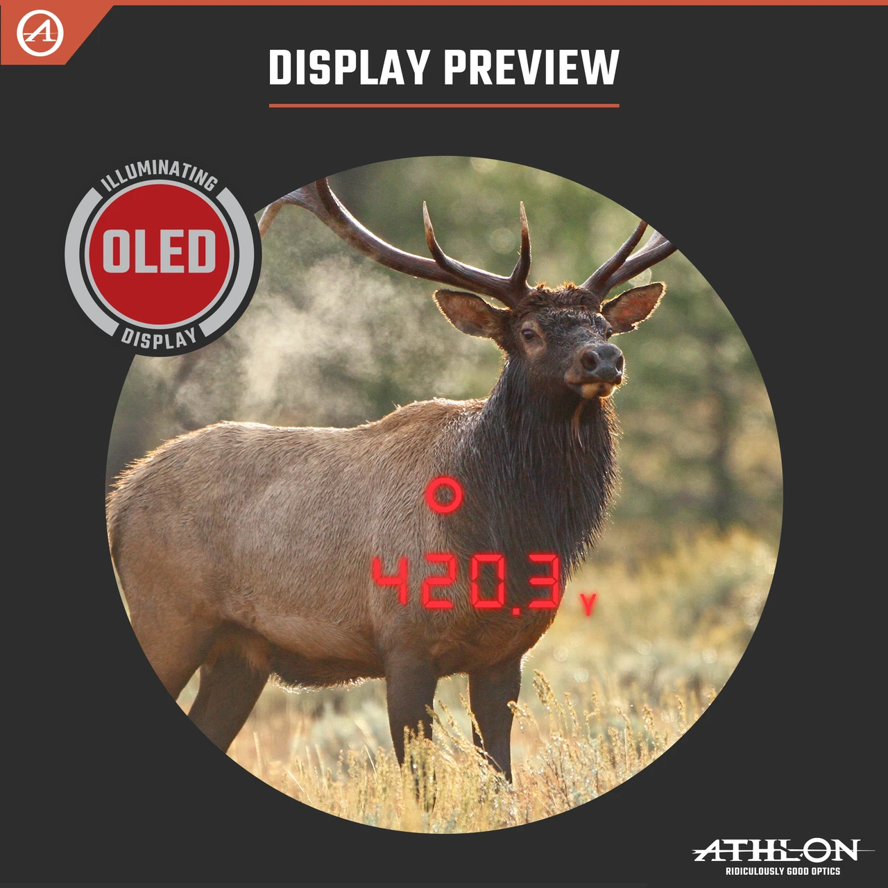Athlon Optics Midas 1 mile Laser Rangefinder (502005) — product image 2