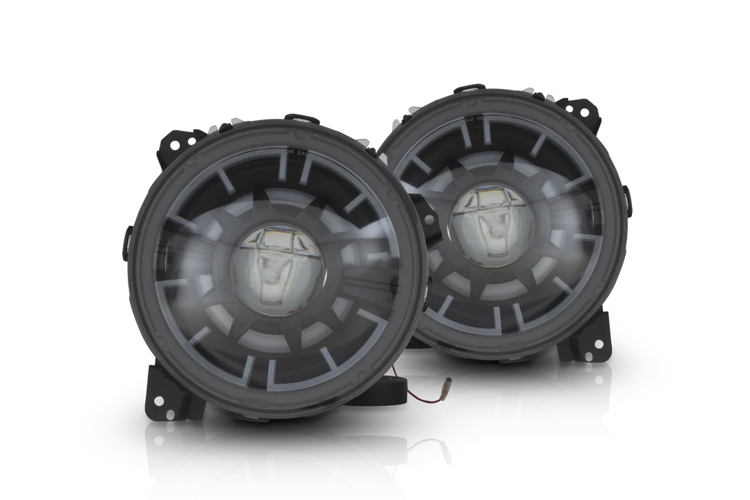 Attica 4x4 Jeep JL 19-24 / JT 19-24 Arc LED Projector Headlights (CHATT0657-BC)