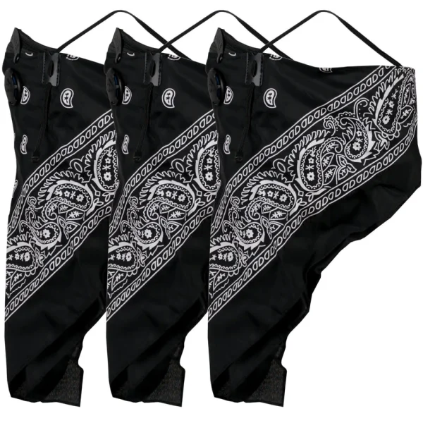 ATV Tek Bandana Dust Mask Black Universal/X-Large (BDMBLK)