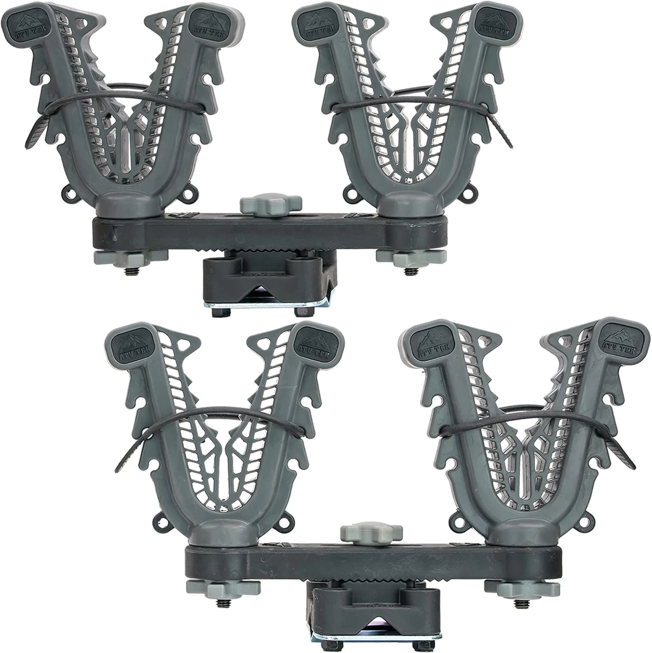 ATV Tek V-Grip Mounting ATV Rack Double Rider (VFG2)