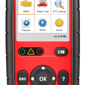 Autel AL529HD OBDII Code Reader Diagnostic Scanner - USA Version