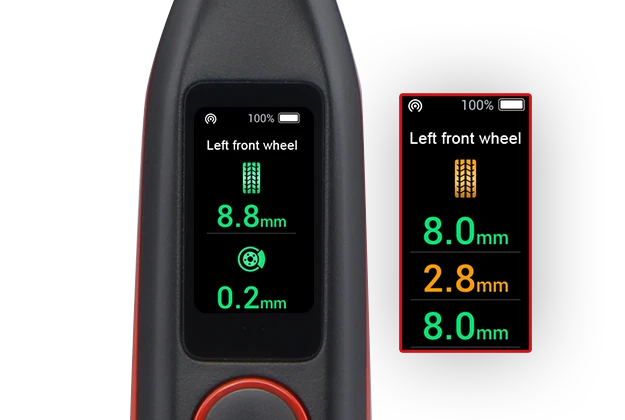Autel AUTBE100 Tire Tread and Brake Disc Wear Examiner TBE100 — product image 3