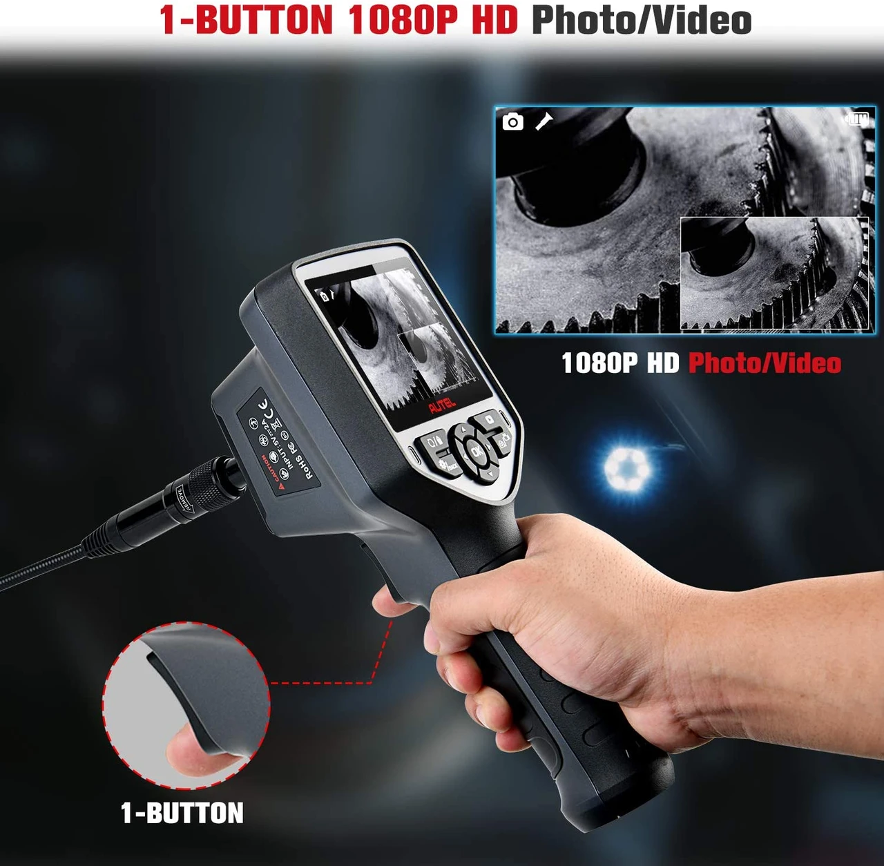 Autel USA MV460 Maxivideo Inspection Camera Borescope Endoscope Snake Camera — product image 3