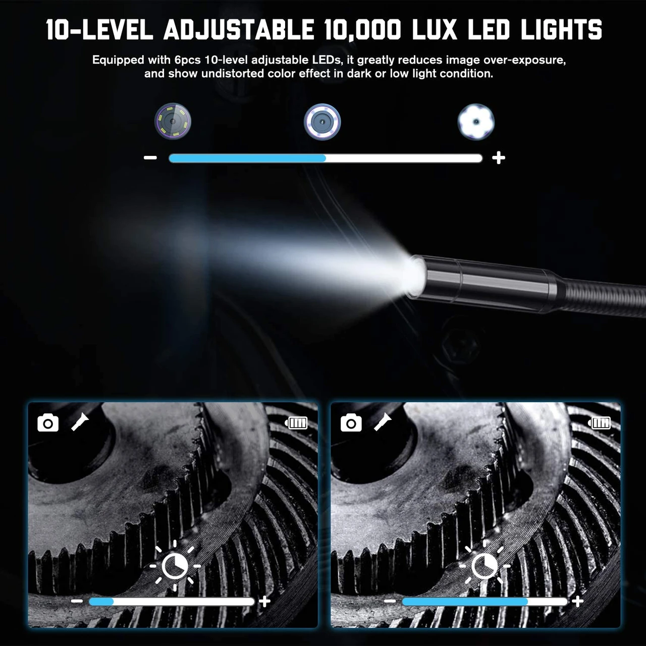 Autel USA MV460 Maxivideo Inspection Camera Borescope Endoscope Snake Camera — product image 4