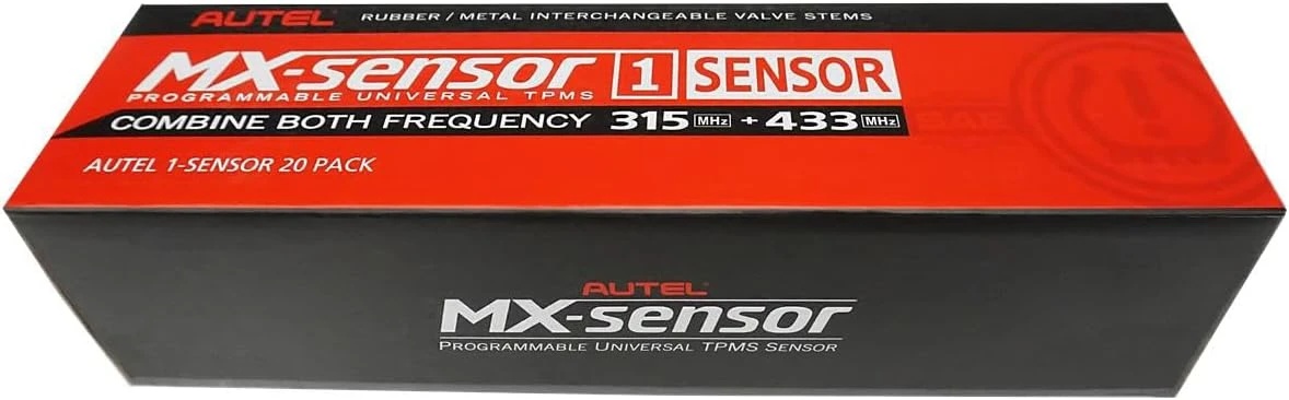 Autel USA 1 Sensor - Bulk Of 20 Individually Bagged W/Rubber Press-In Valve (300010) — product image 2