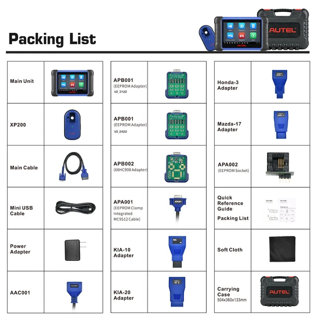 Autel USA MaxiIM Key Programming and Diagnostic Tool with One Year Update (IM508S) + Free Tool — product image 8