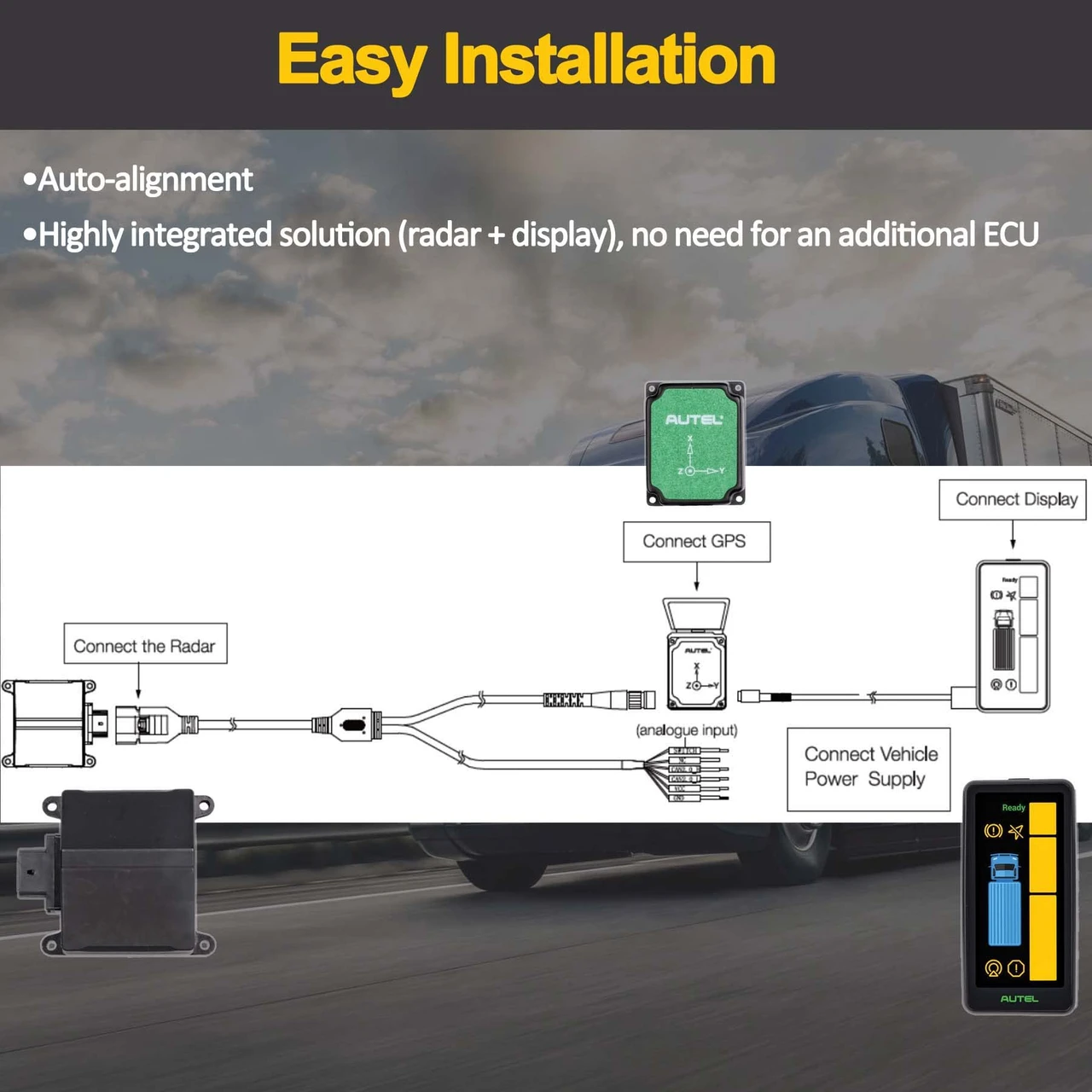 Autel USA Turn Assist Recognition Capabilities For Large Vehicles (ATS100) — product image 3