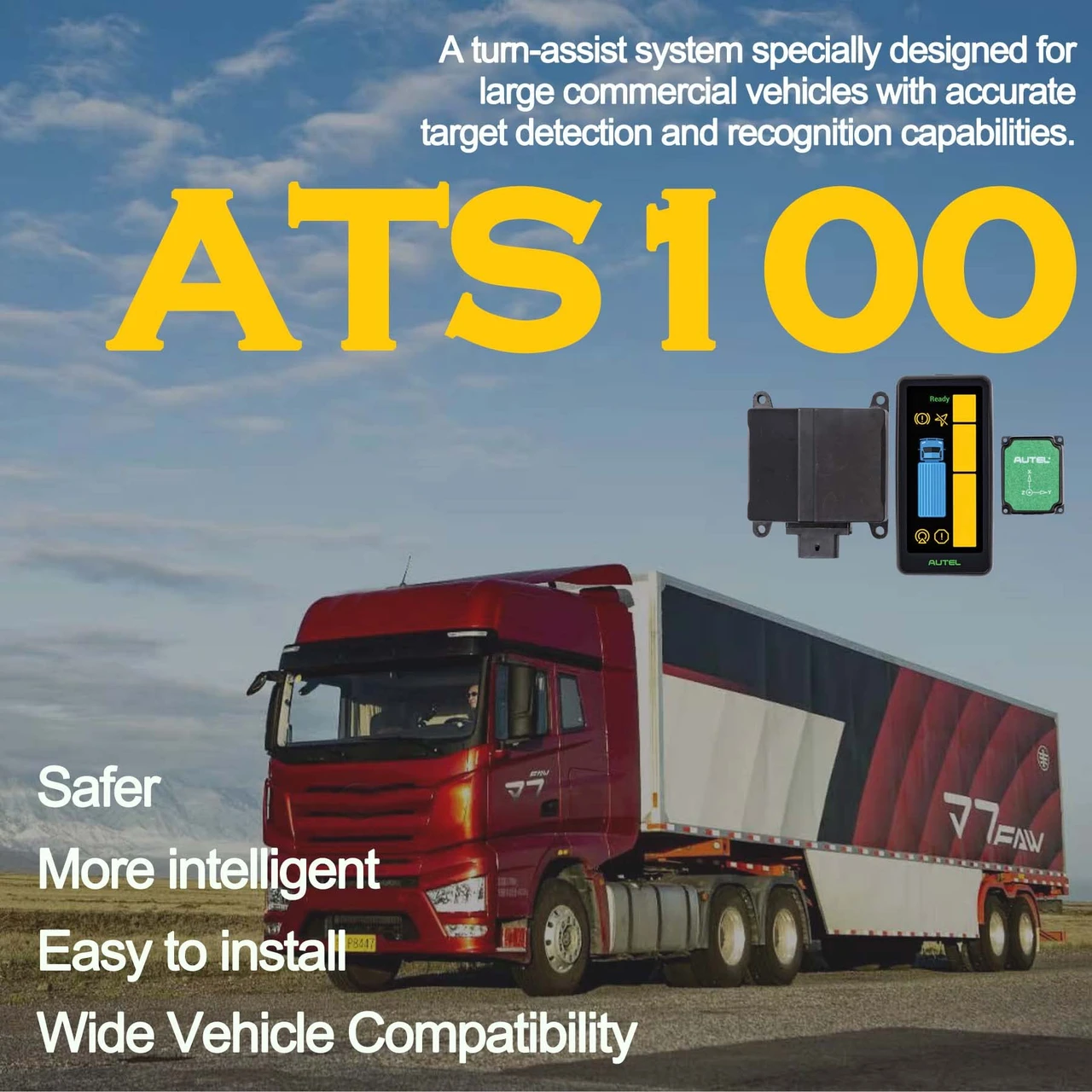 Autel USA Turn Assist Recognition Capabilities For Large Vehicles (ATS100) — product image 4