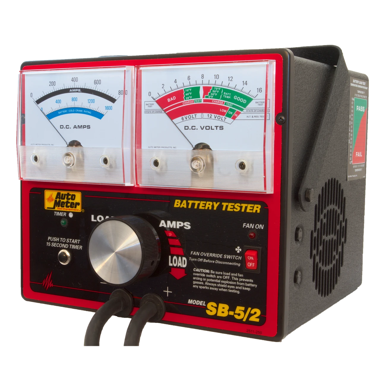 AutoMeter 800 Amp Variable Load Battery/Electrical System Tester (SB-5/2) — product image 3