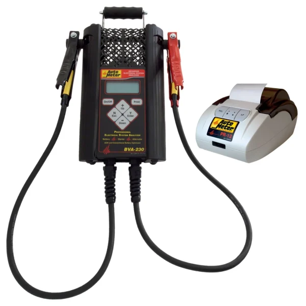 AutoMeter BVA-230 Hand Held Electrical System Analyzer w/ PR-12 Printer (BVA-230PR)