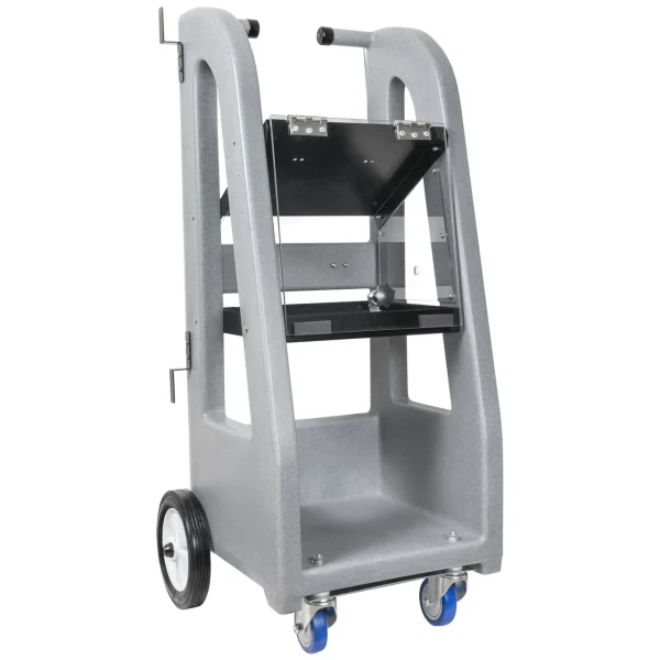 AutoMeter Deluxe Equipment Stand with Front Casters and Bottom Compartment (ES-11)
