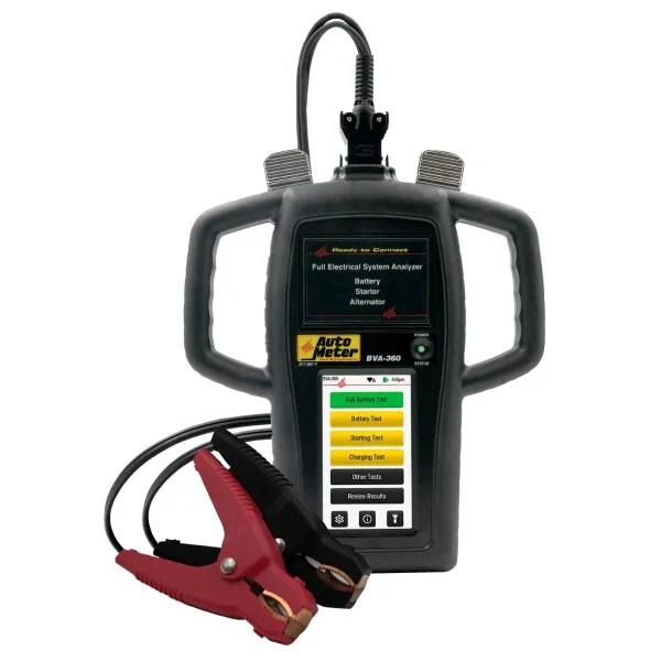 AutoMeter Hand-Held Battery & Electrical System Tester (BVA-360)