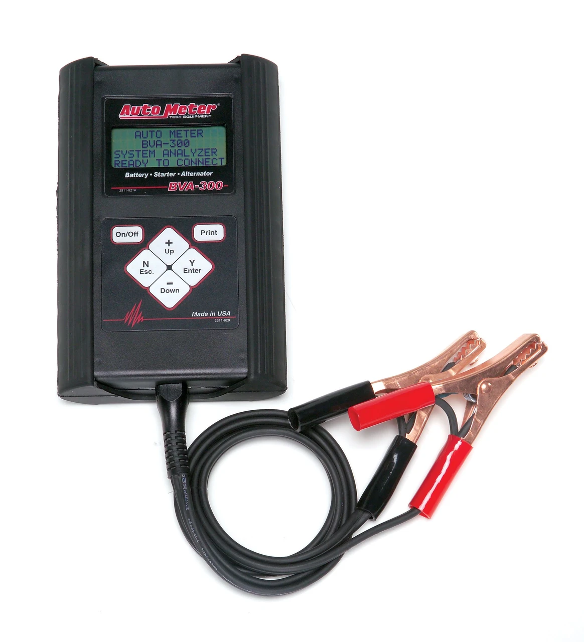 AutoMeter Handheld Electrical System Analyzer for 6V & 12V Applications (BVA-300)