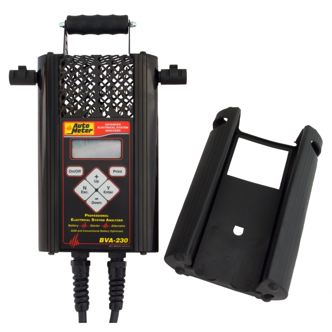 AutoMeter Professional Grade Hand Held Electrical System Analyzer 6V & 12V (BVA-230) — product image 3