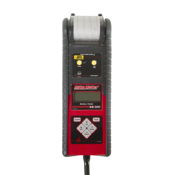 AutoMeter SB-300 Intelligent Handheld Battery Tester with Bolt Printer (SB-300PR)