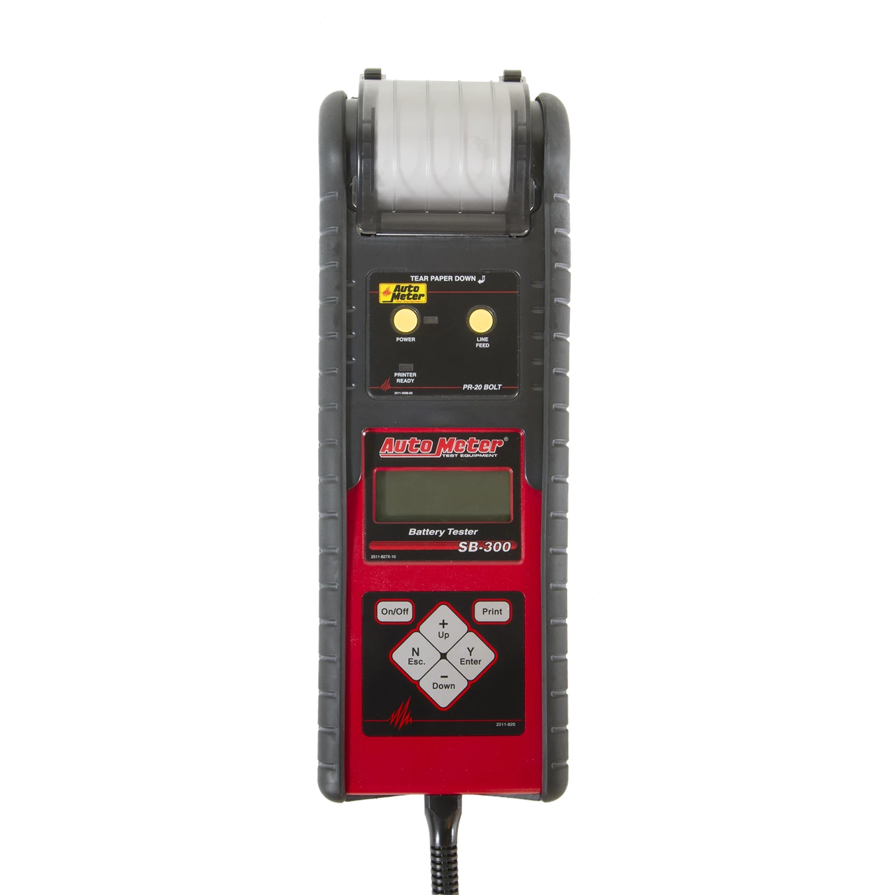 AutoMeter SB-300 Intelligent Handheld Battery Tester with Bolt Printer (SB-300PR)