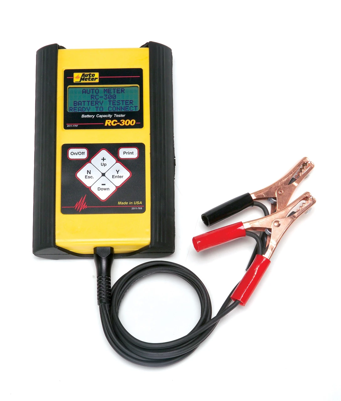 AutoMeter Technician Grade Handheld Battery Tester for 6V & 12V Applications (RC-300)