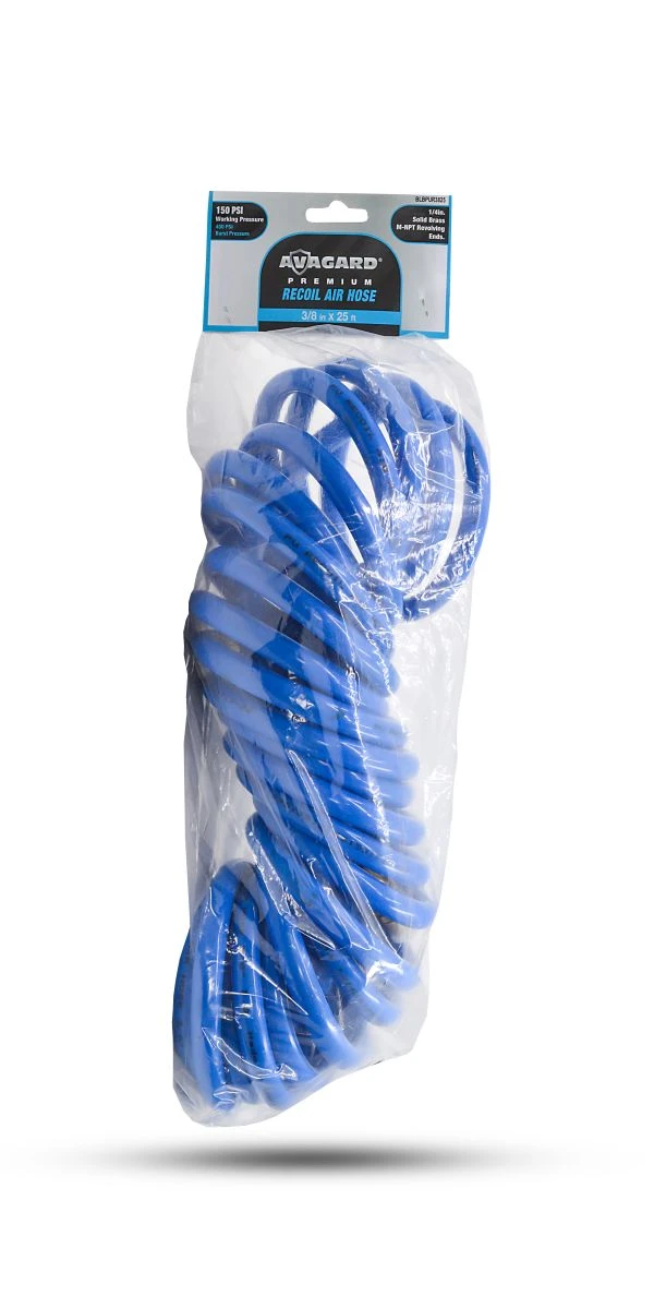 Avagard PU Recoil Air Hose Assembly 3/8" x 25' (AVGPUR3825) — product image 2