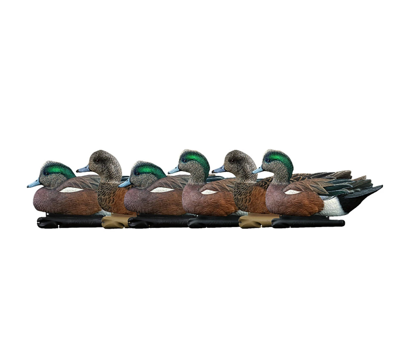 Avian-X Top Flight Widgeon Hunting Duck Decoys, 6-Pack (AVX8084)