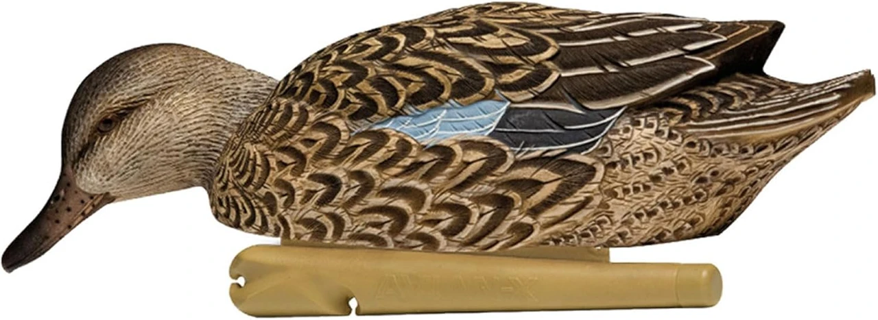 Avian-X Topflight Blue-Winged Teal Floating Duck Decoys 6-Pack (8080) — product image 8