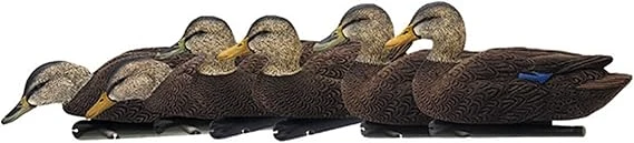 Avian X TOPFLIGHT Floating/Flocked Black Ducks (AVX8075)