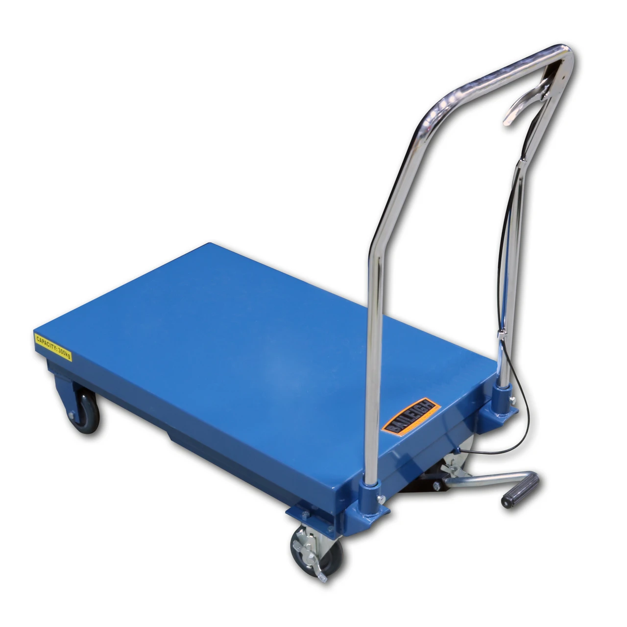 Baileigh Single Arm Hydraulic Lift Cart 660 lb Capacity 30" Max Height (1000578) — product image 2