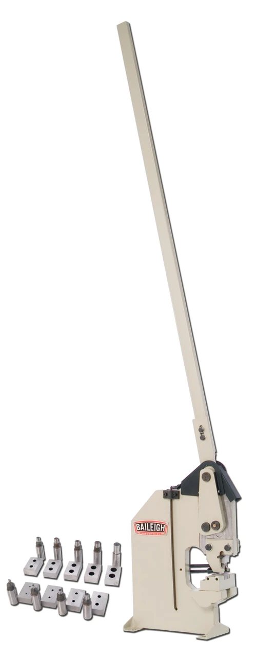 Baileigh Manually Operated Hand Punch with .315" Mild Steel Capacity (1004679) — product image 3