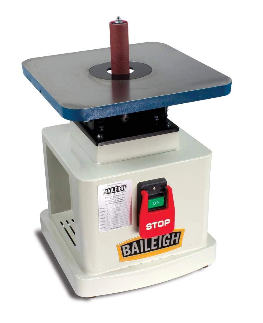 Baileigh 110V 1/2HP Benchtop Oscillating Vertical Spindle Sander (1005907)