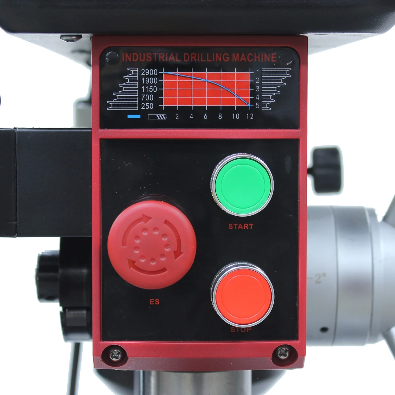 Baileigh 115V Poly-V Belt Metal Drill Press Manual Feed 5/8" Capacity (1022127) — product image 2