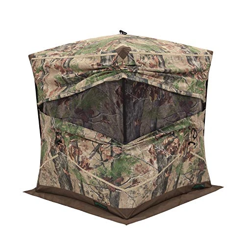 Barronett Blinds OX-4 Backwoods Heavy-Duty Ground Deer Hunting Blind (BX400BW)