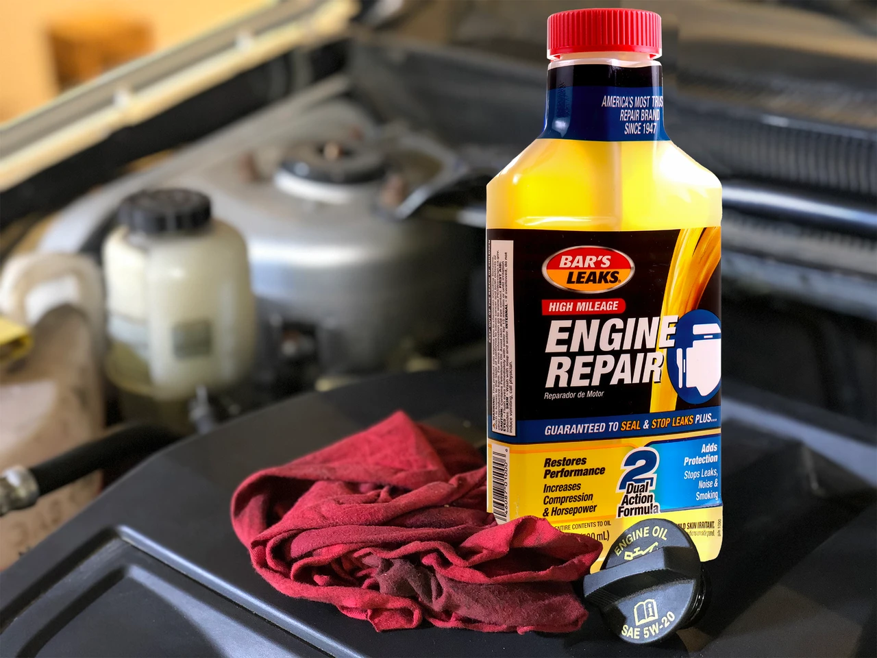 Bar's Leaks 1000 16.9oz High Mileage Engine Repair (1000) — product image 3