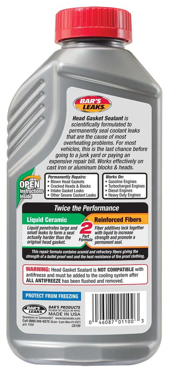 Bar's Leaks 20oz. Head Gasket Sealant (1100) — product image 2
