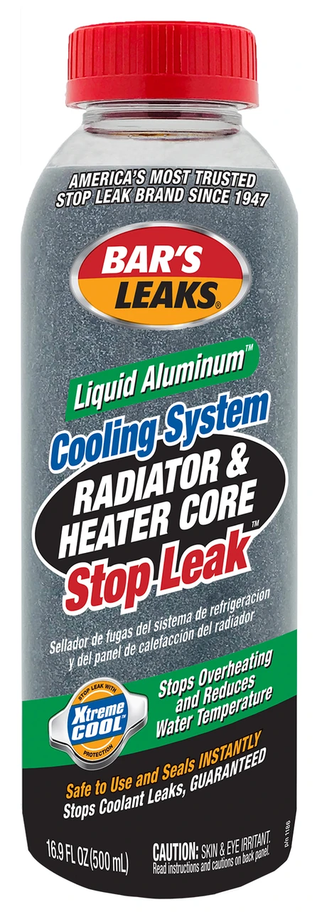 Bar’s Leaks 16.9 oz Liquid Aluminum Radiator & Heater Core (1186)
