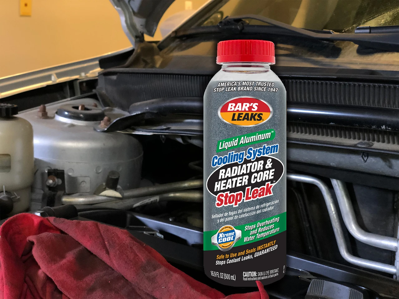 Bar’s Leaks 16.9 oz Liquid Aluminum Radiator & Heater Core (1186) — product image 3