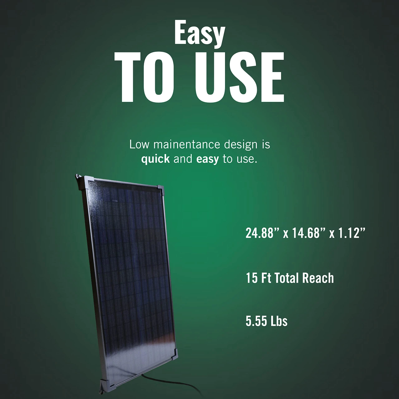 Battery Tender 35W Solar Charger (021-1174) — product image 4