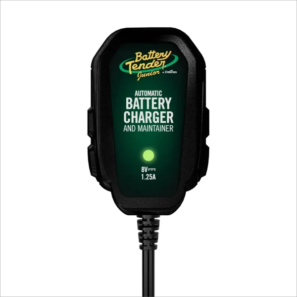 Battery Tender 8V 1.25A Junior Car Charger and Maintainer (022-0197)