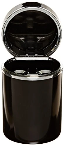 Bell Automotive Black Aluminum Ashtray (22-1-30230-8)