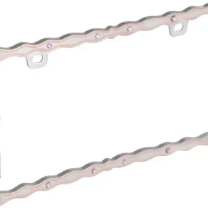 Bell Automotive Pink Breast Cancer License Plate Frame (22-1-46450-8)