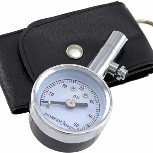 Bell Automotive Monkey Grip Mini Dial Tire Gauge (22-5-08720-M)