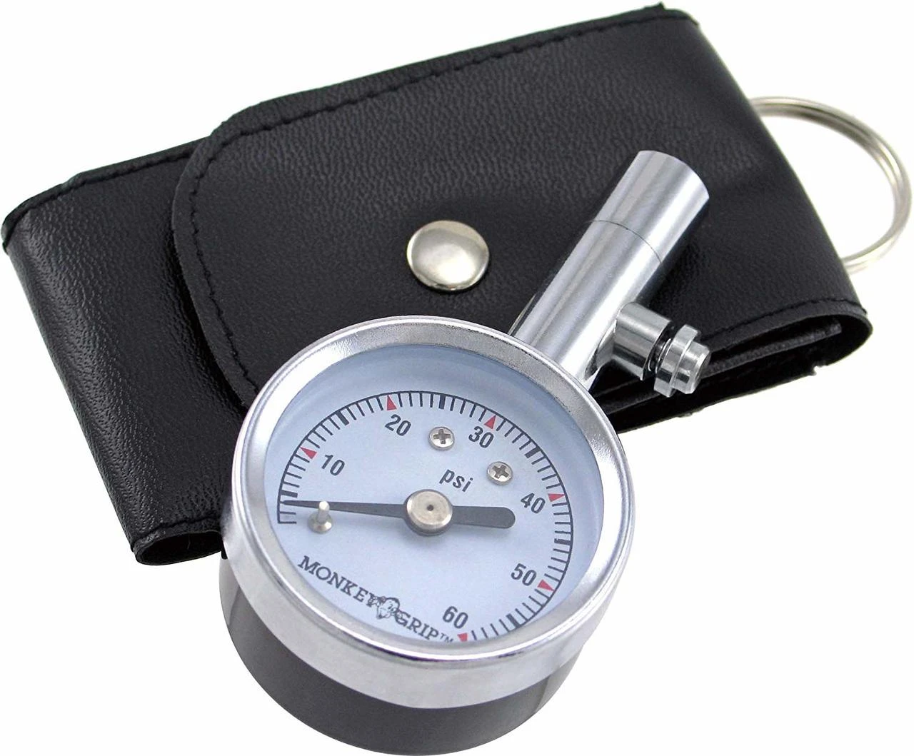Bell Automotive Monkey Grip Mini Dial Tire Gauge (22-5-08720-M)
