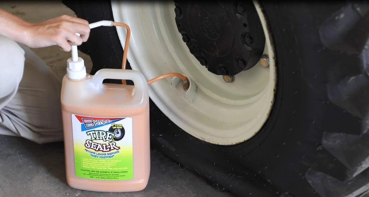 Berryman Tire Seal-R Sealant w/ Pump - 1-Gallon Bottle (1301) — product image 4