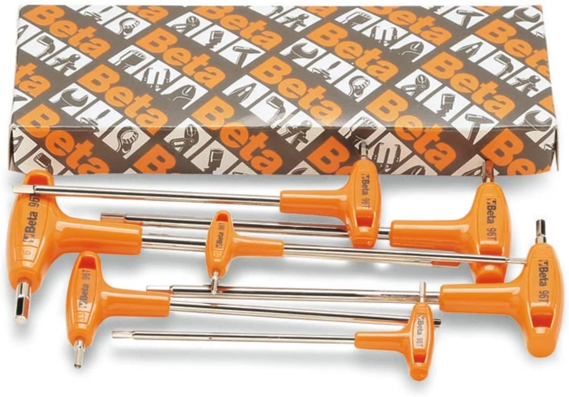 Beta Tools 96T-S11 Male-End Wrenches with Handles, Set of 11 (000960951)