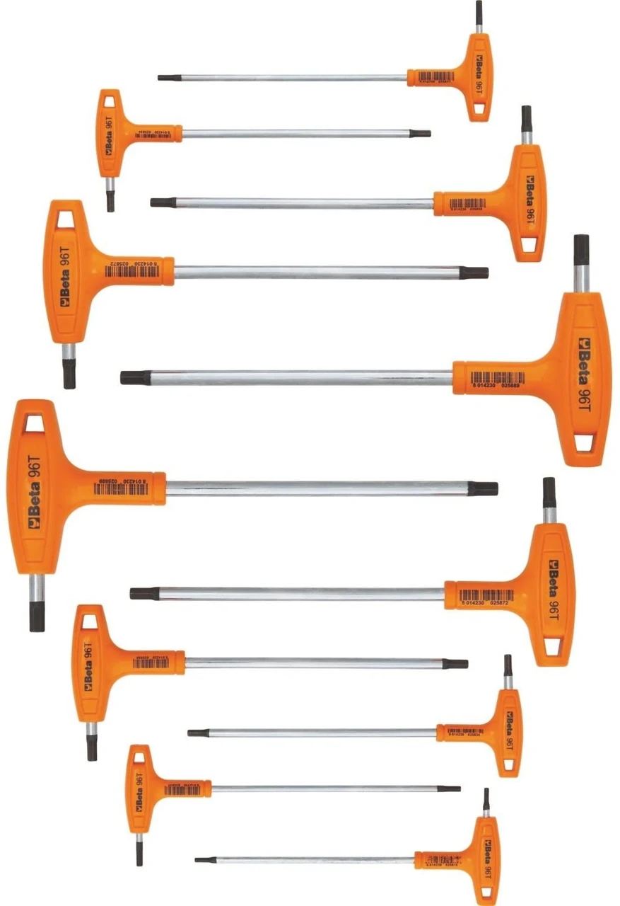Beta Tools 96T-S11 Male-End Wrenches with Handles, Set of 11 (000960951) — product image 2