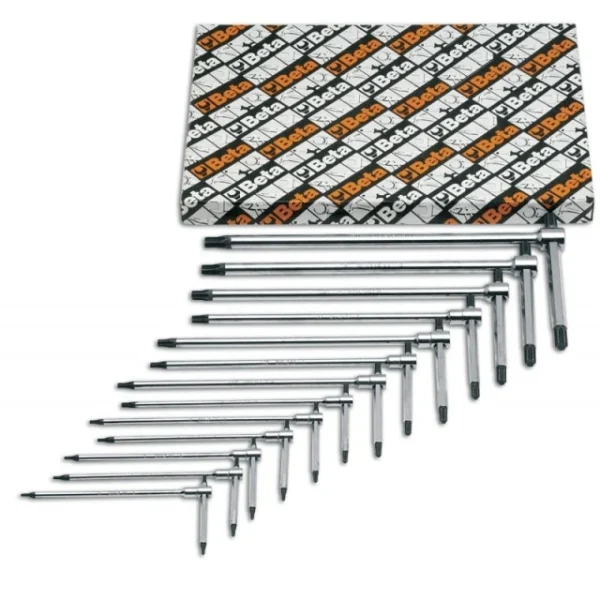 Beta Tools T-Handle Torx Wrench Set 13 Pieces (009510863)