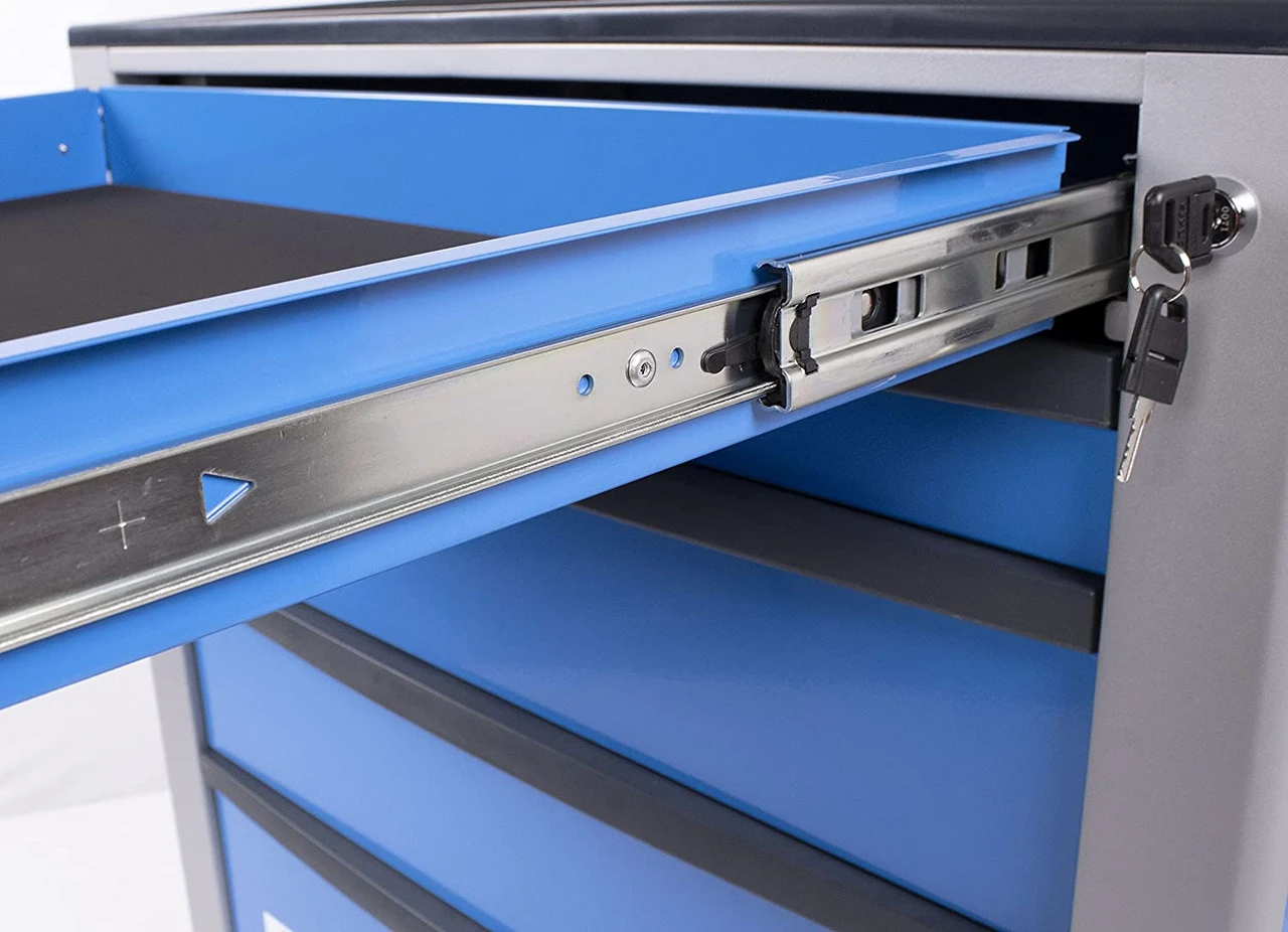 Beta Tools C24It/7-B Mobile Roller Cabinet, 7 Drawer, Blue (024002676) — product image 4