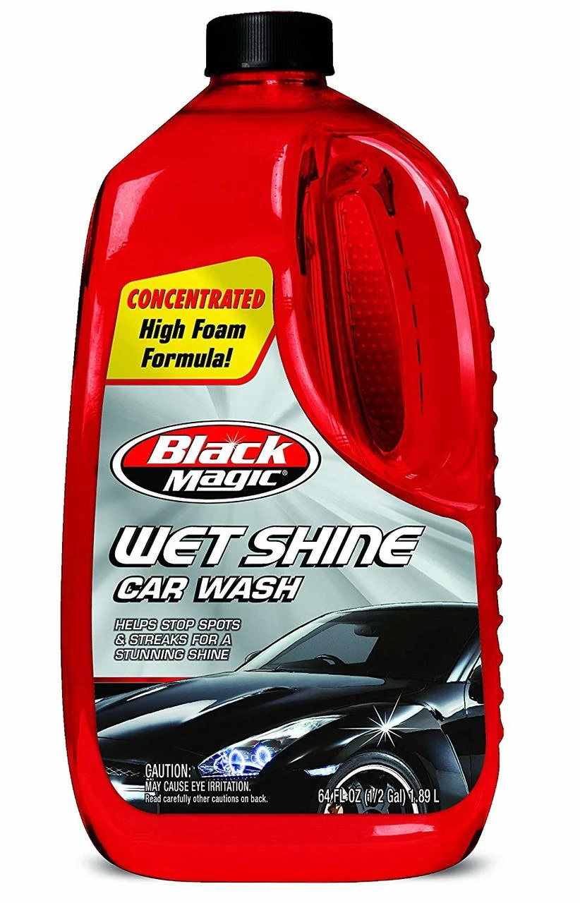Black Magic 120065 Wet Shine Car Wash, 64 oz.