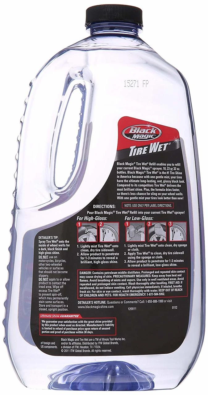 Black Magic 120071 Tire Wet Trigger Spray Refill - 64 oz — product image 2