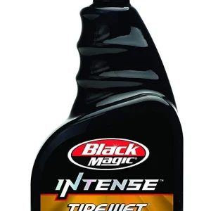 Black Magic 120080 Intense Tire Wet Shine Cleaner Spray, 23 Oz.