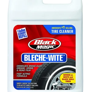 Black Magic 800002222 Bleche-Wite Tire Cleaner, 1 Gallon